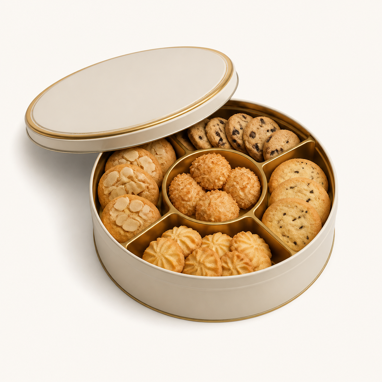 Assorted Cookies Gift Tin